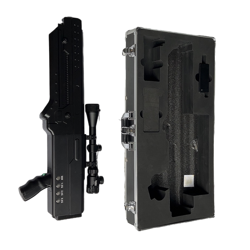  沧县手持便携式枪型低空防御反制四通道A型